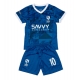 Al-Hilal Neymar Jr #10 Maglia Gara Casa Repliche 2024-25 Bambino